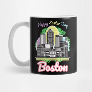 Happy Easter Day Boston Mug